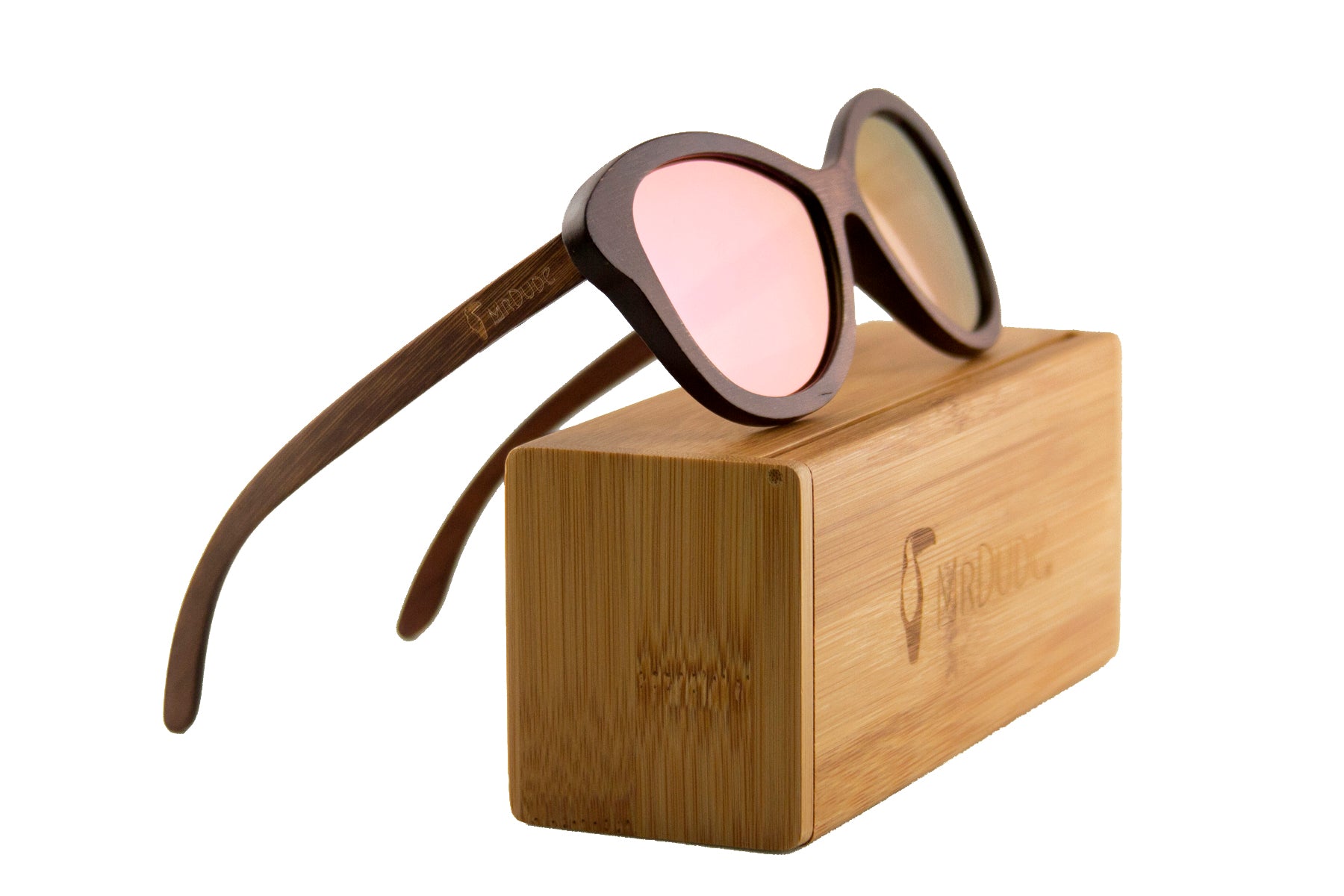Pink "Butterfly" Polarized Sunglasses
