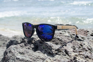 Blue Bamboo Eco-Friendly Sunglasses