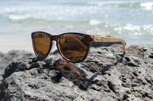 Brown Bamboo Eco-Friendly Sunglasses
