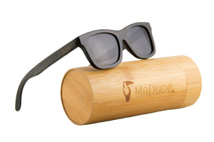 Brown "Adventure" Polarized Bamboo Sunglasses