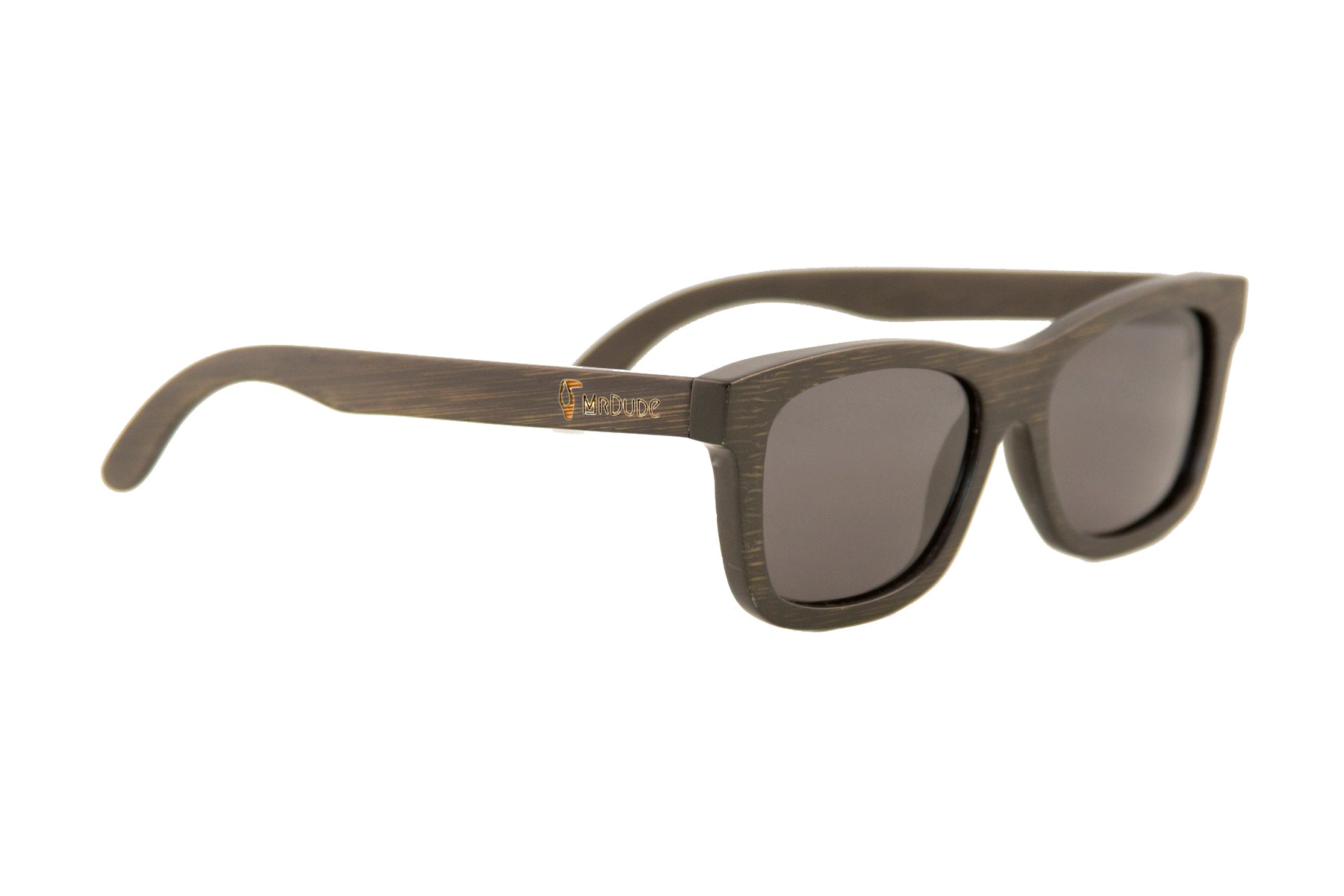 Brown "Adventure" Polarized Bamboo Sunglasses