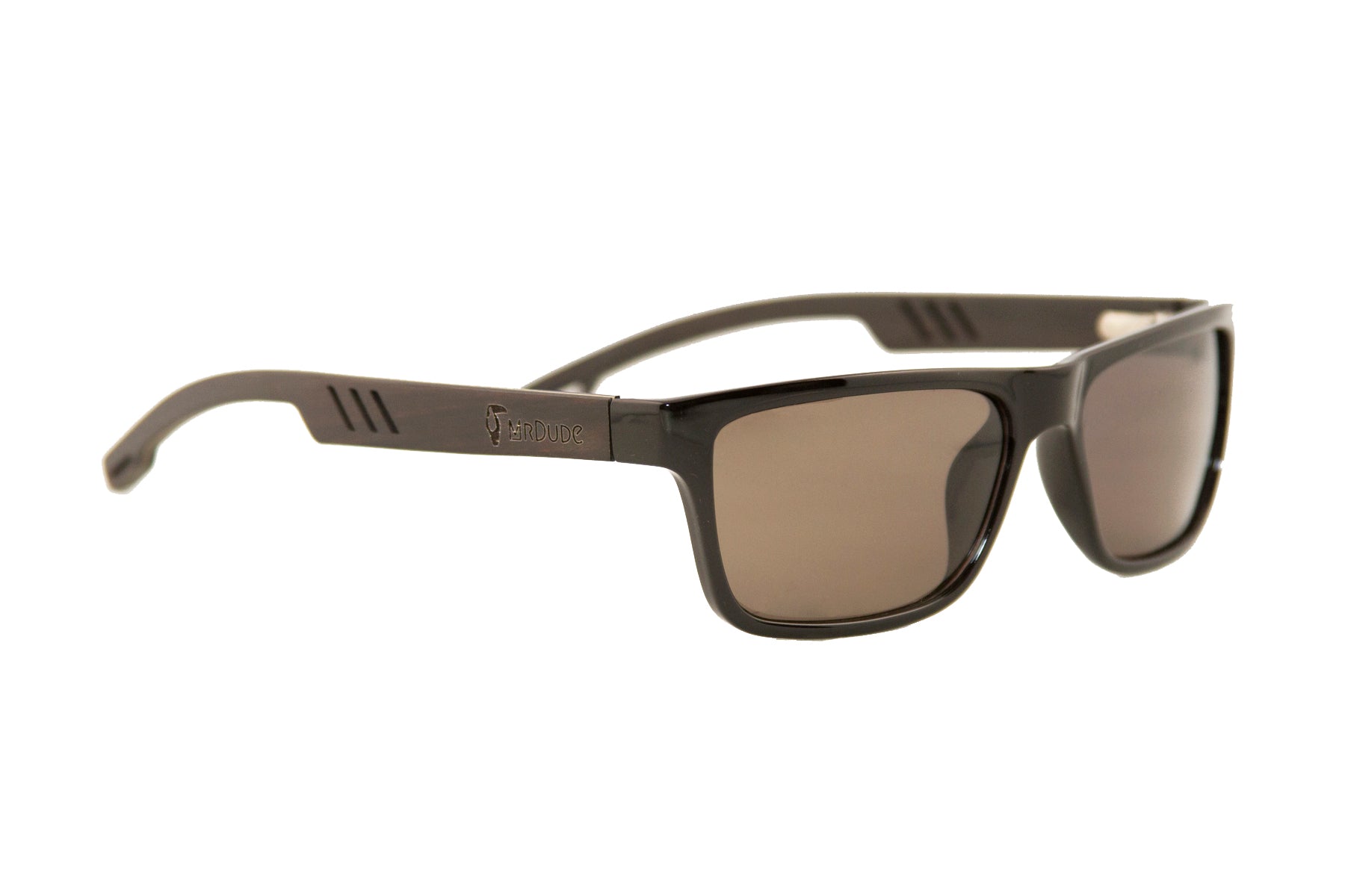 Brown "Bird" Polarized Sunglasses